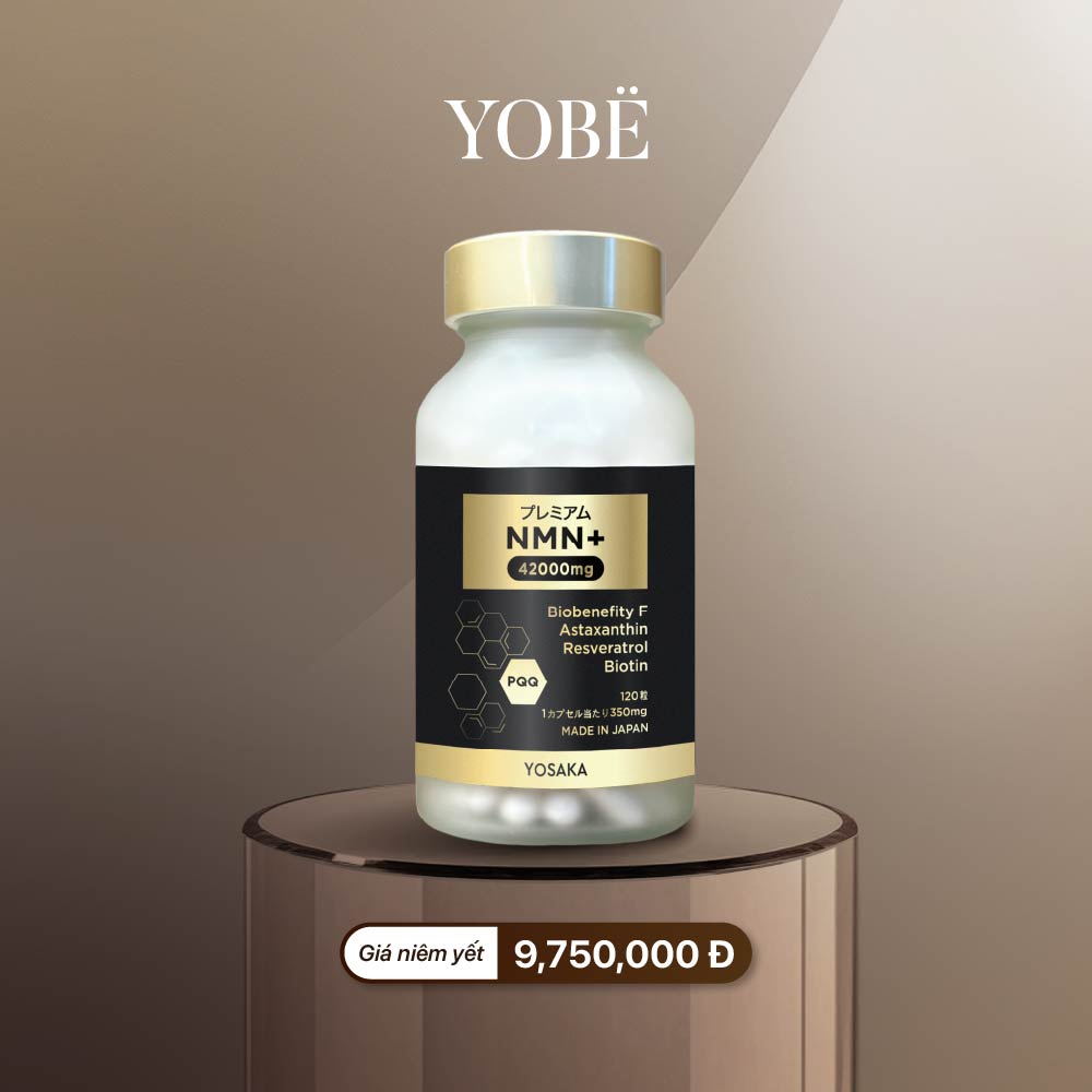 Viên Uống Trẻ Hoá Tế Bào NMN+ 42000mg YOSAKA Nhật Bản