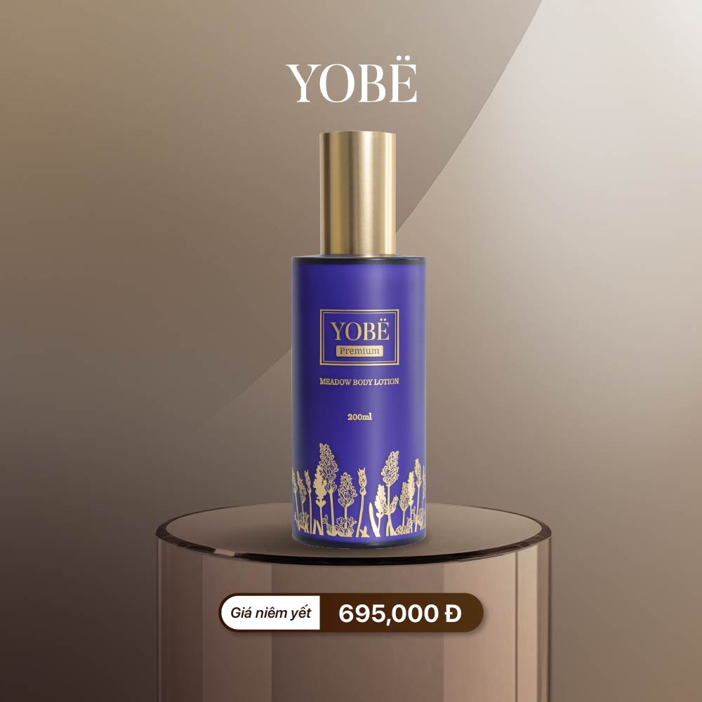 Combo Lotion Dưỡng Thể Trắng Da Hương Hoa Pháp YOBE