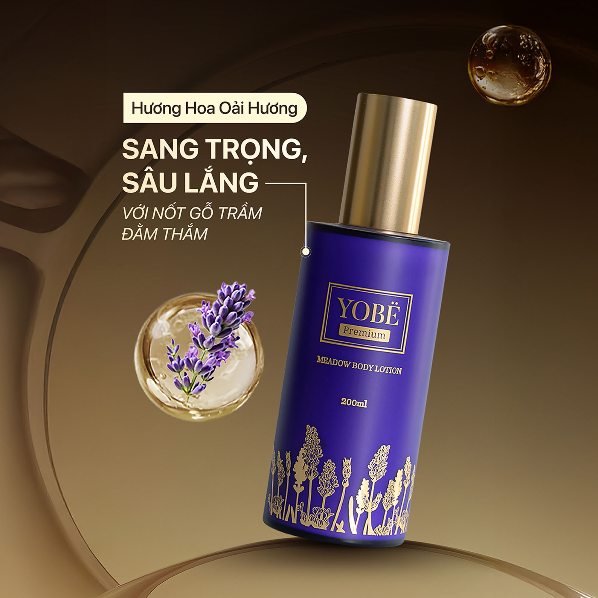 Combo Lotion Dưỡng Thể Trắng Da Hương Hoa Pháp YOBE